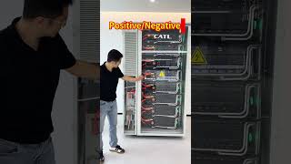 What a #battery #energystorage system! #energydistribution #solarconverter #powercut #solarsystem