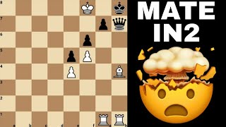 Try To Beat This Crazy Chess Puzzle In2 Moves!