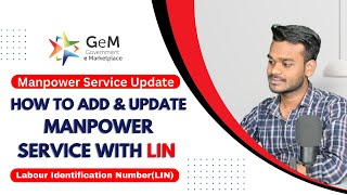 Manpower Services New Update | What Is LIN |How to create  Manpower Service catalogue with LIN