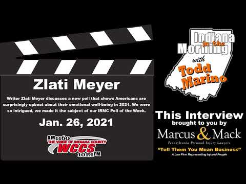 Indiana in the Morning Interview: Zlati Meyer (1-26-21)