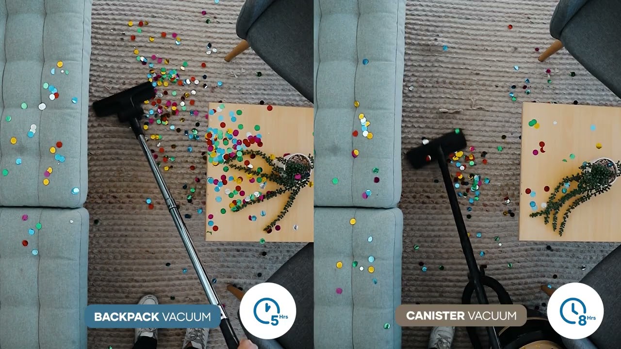 Pacvac backpack vacuum cleaner