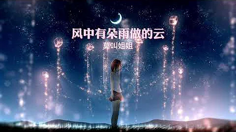 风中有朵雨做的云（粤语莫叫语版）-莫叫姐姐 动态歌词 - 天天要闻