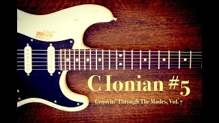 c major (ionian) #5 backing track