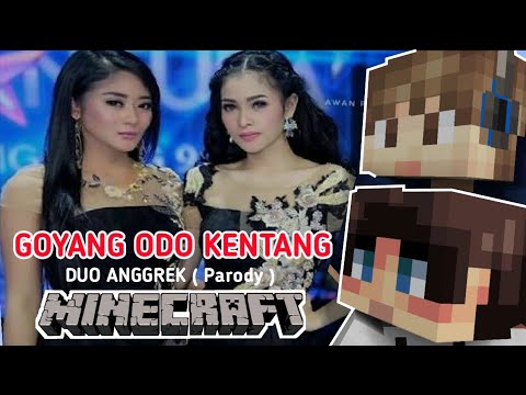 ♪ Duo Anggrek : Goyang Odo Kentang with STRESMEN | Lagu Minecraft Animasi Parody Indonesia ♪