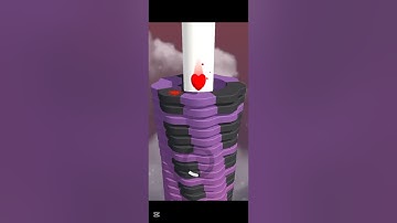Stack Ball game.  most fun game.    #gaming   #shorts.    #stackballs