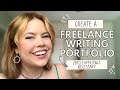 How to Create a Freelance Writer Portfolio (With Absolutely Zero Experience)