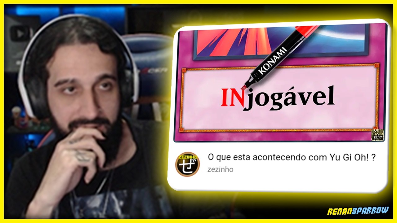 O que esta acontecendo com Yu Gi Oh! ? // REACT @zezinhoyugioh