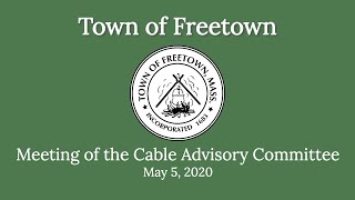 Cable Advisory Committee, 5/5/20