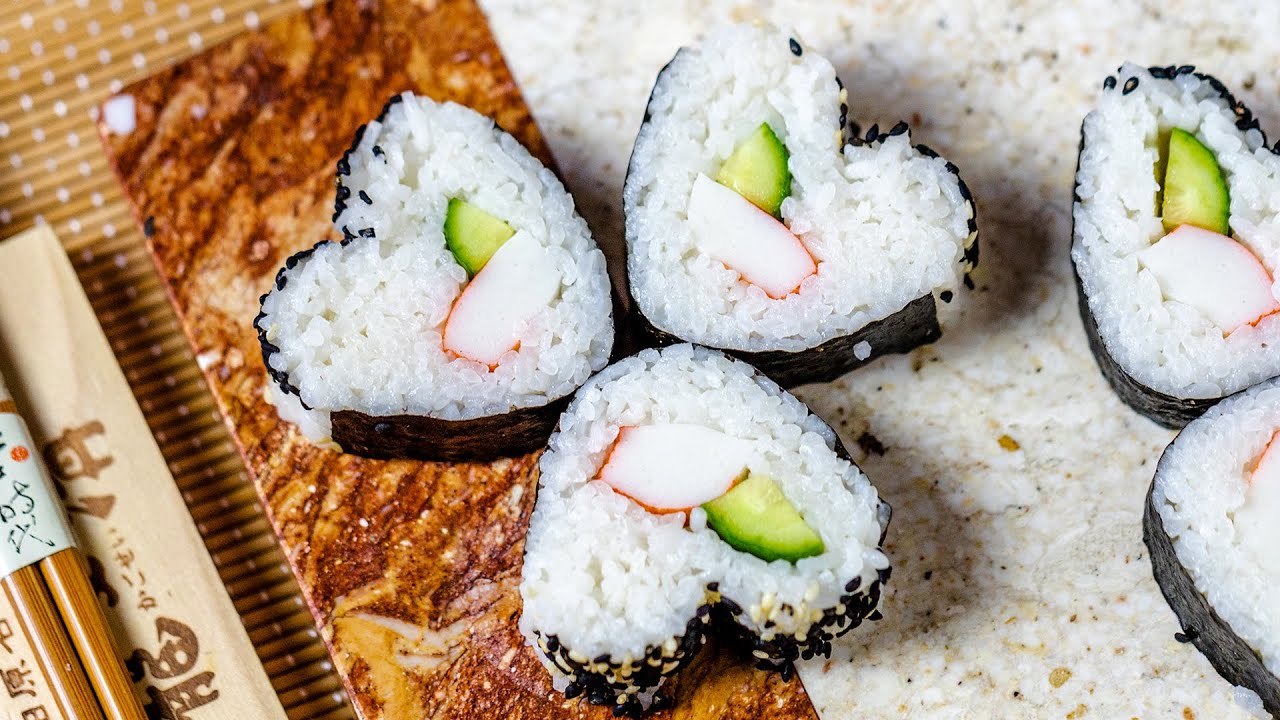 How to make perfect California roll with sushi mold