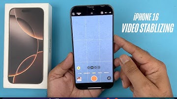 How to Activate Video Stabilization On iPhone 16 / 16 Pro