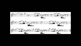 Great Highland Bagpipes Intermediate Exercise 26 Low Pitch Normal Speed