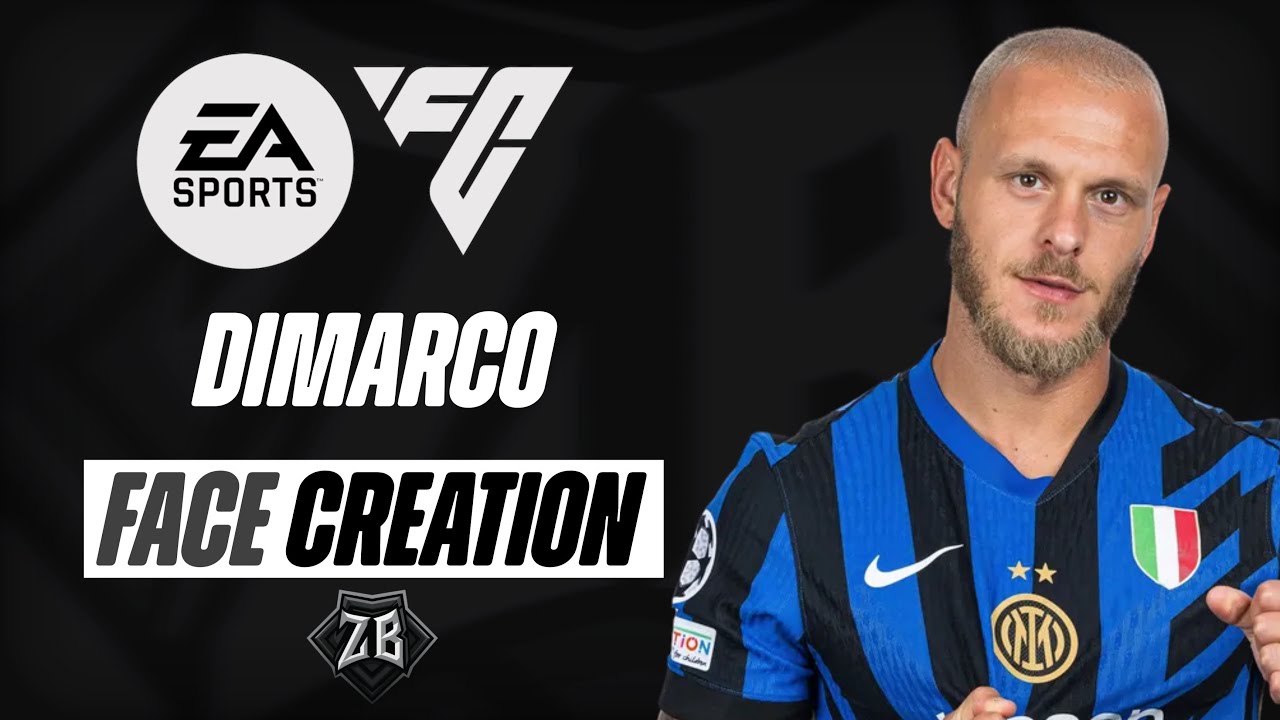 EA FC 25 - FEDERICO DIMARCO - FACE CREATION - Pro Clubs LOOKALIKE
