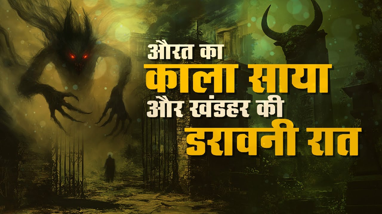 औरत का काला साया और खंडहर की डरावनी रात की डरावनी कहानी .
