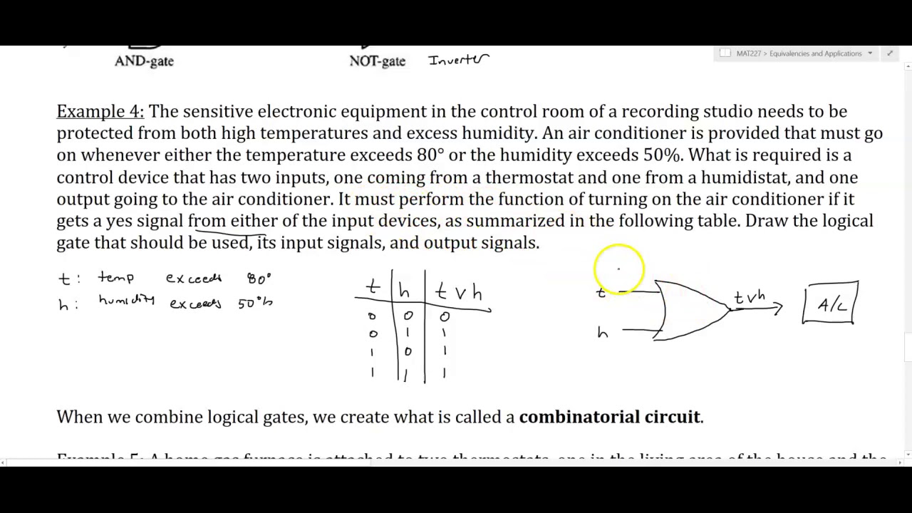 Propositional Equivalences and Applications - Part 2 of 2 - YouTube