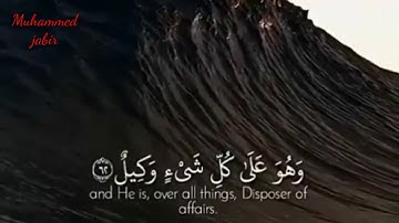 الله خالق كل شيء / تلاوة عذبة