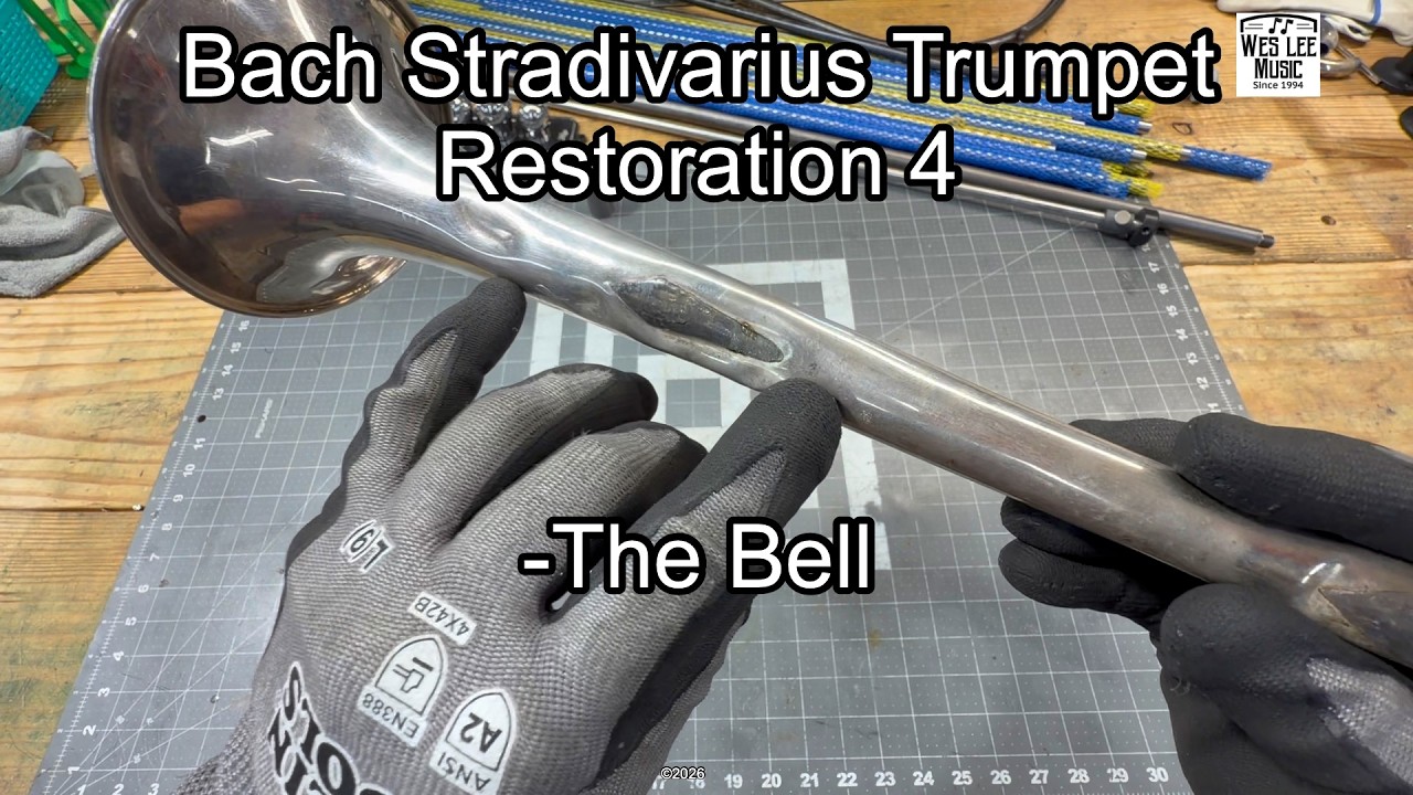 Bach Stradivarius 50BO ベルカット改造 Bach Stradivarius 50BO ベル
