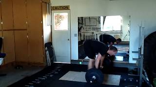 Burpee Power Clean Workout