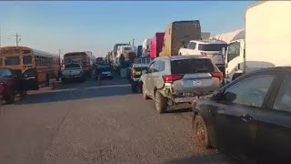 MANCUERNEROS EN FRONTERA LOS INDIOS TEXAS/Puente Internacional/Aduana De Matamoros/Lucio Blanco.