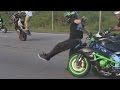 Motorcycle CRASHES Highway WHEELIE Gone Bad Street Bike Stunts CRASH Riding WHEELIES Accident