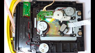 cd dvd drive disassembly