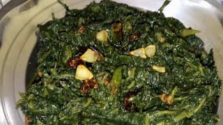 SAAG RECIPE/MOOLI SAAG RECIPE/MOOLI LEAVES KA SAAG/MOOLI PATTA SAAG/RECIPE