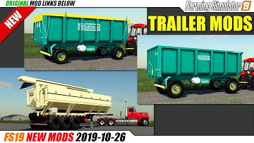 FS19 | Trailer Mods (2019-10-26) - review