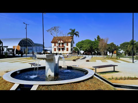 Videira SC   igreja    praça centro   prefeitura. rodoviária.  dia  12.12.2020...