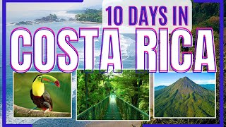 🌿 Ultimate 10-Day Costa Rica Adventure! 🌋 Packing List! Beaches 🏝️ Rainforests & Wildlife 🦜