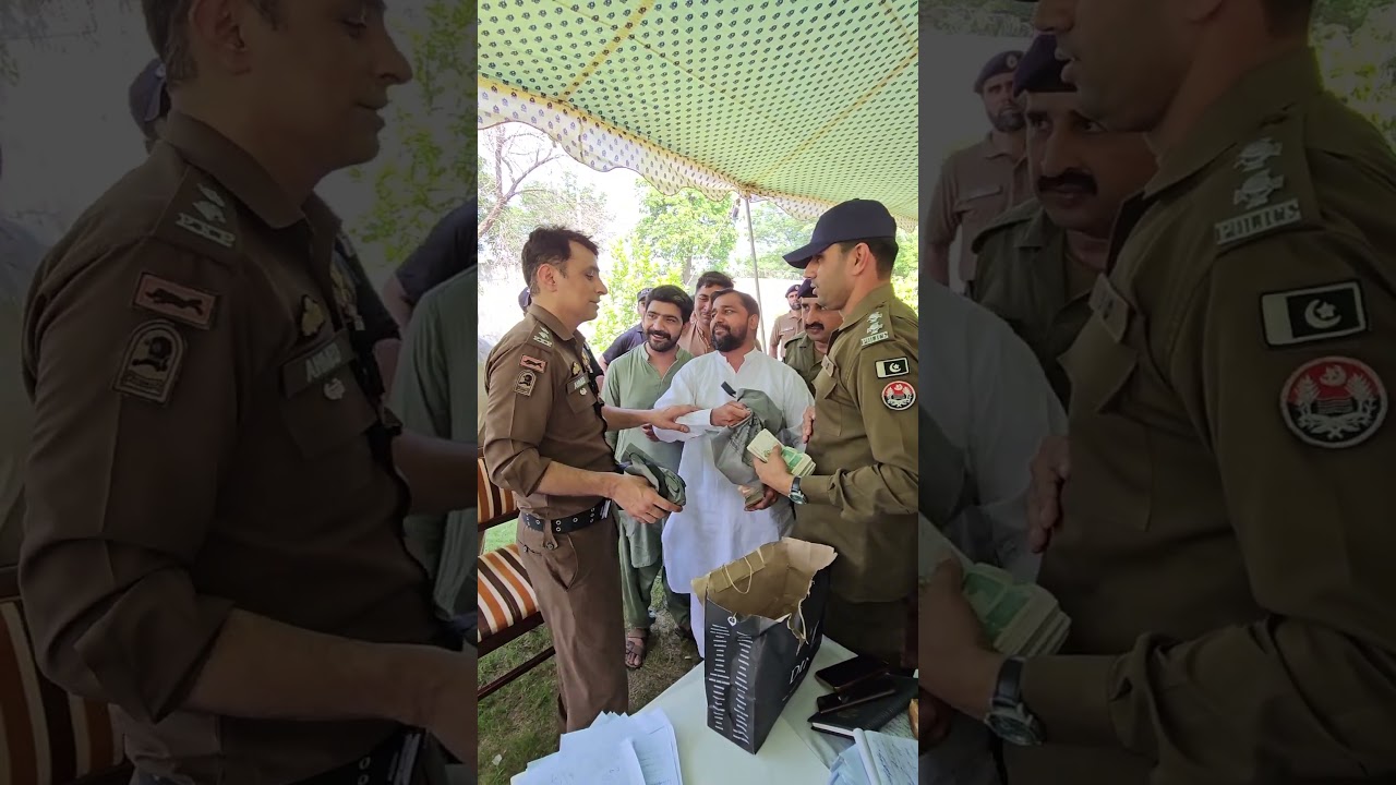 Cash Recovery Handed to Owners - DPO Ahmed Mohiyuddin