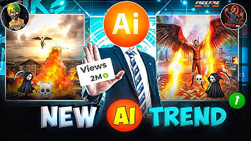 NEW TREND AI EDITING TUTORIAL In CAPCUT / VIRAL Flying Editing Like  @Z@Ro_زورو  @Moiz FF 🪽✈️