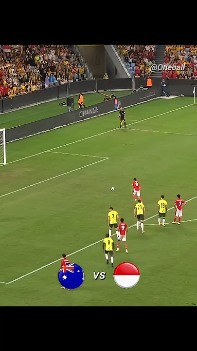 Australia vs Indonesia | Debut kepelatihan coach patrick🔥 | #indonesiavsaustralia