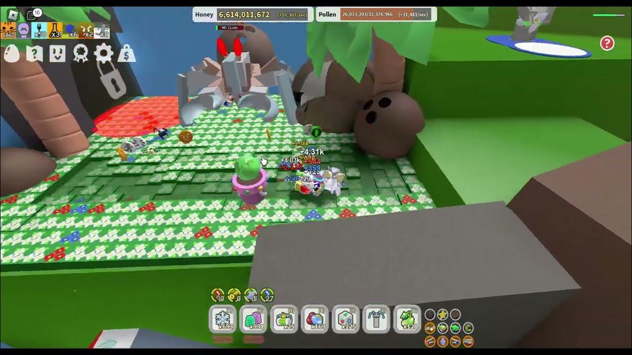 BEE SWARM SIMULATOR KILLING THE COCONUT CRAB71 YouTube