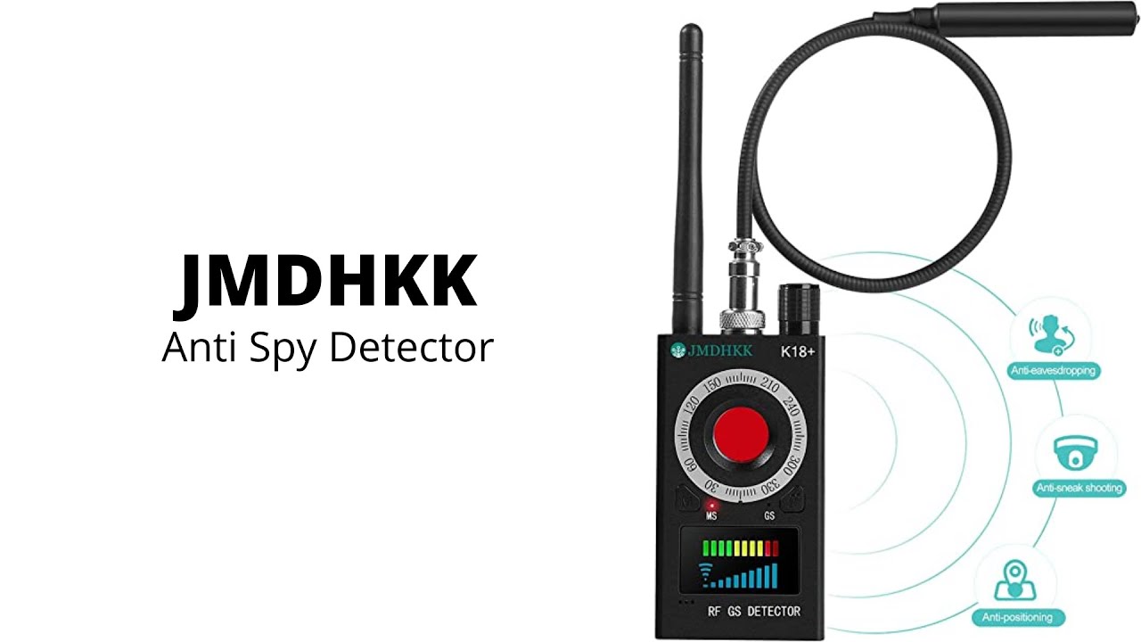 JMDHKK Bug Detector Anti Spy RF Signal Detector for GPS Tracker Hidden  Camera at Home in Office Business Negotiation
