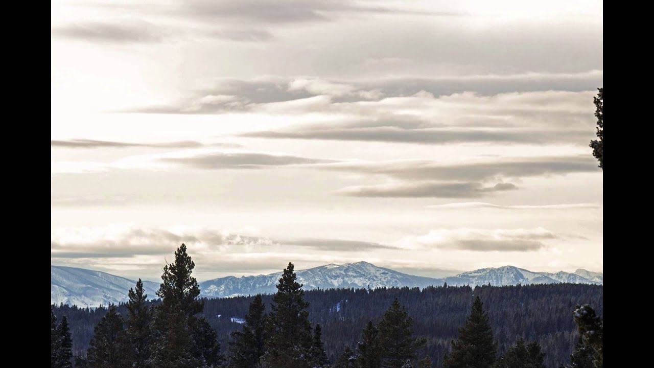 Timelapse - Battle Ridge Cabin, Montana - YouTube