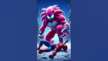 Sonic vs Spiderman-Man vs  Squid Game Battle #short #spiderman  #sonic  #squidgame