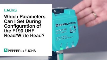 How To: Which Parameters Can I Set During Configuration of the F190 UHF Read/Write Head?