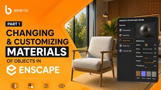 🎨 Change & Customize Object Materials in Enscape