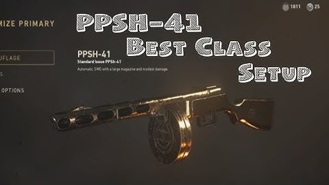 CALL OF DUTY WW2 | PPSH-41 Best Class Setup! (Golden FFA Gameplay)