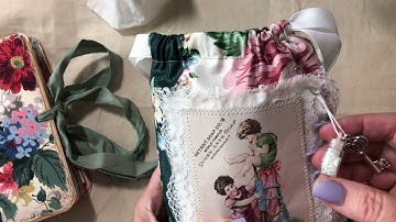 Vintage envelope stack and journal set