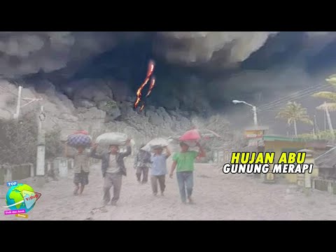 [Hari ini] Gunung Merapi Erupsi Dahsyat, Agustus 2021. Hujan Abu Tutupi Boyolali | Volcano Eruption