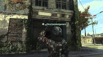 MW3 ricochet throwing knife kill