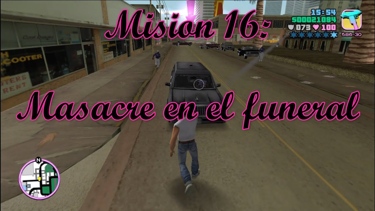 Masacre en el funeral GTA Vice city - YouTube