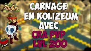 [DOFUS] - MASSACRE EN KOLI AVEC CRA PVP 200 l CRA CHEAT ?!