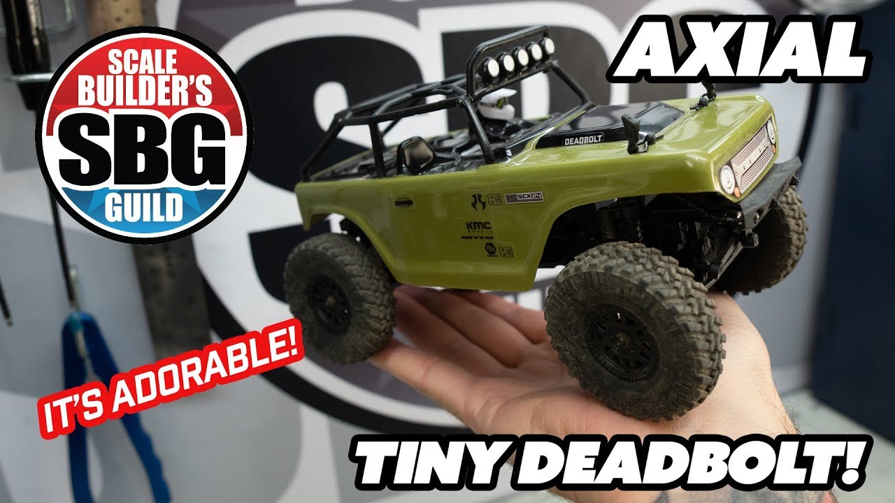 The Tiny Axial SCX24 is BIG on Fun! - YouTube