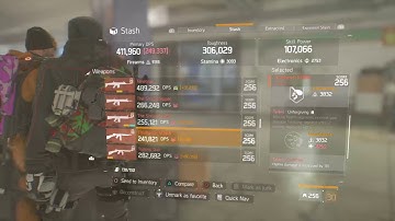 The Division 1.6.1 Predators Mark 462 DPS 306 Toughness 107 Skill Power Live Gameplay ps4 Pro