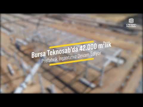 Cansan Prefabrik Bursa TEKNOSAB Projesi