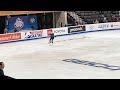 Isabeau Levito SP Practice Skate America 2022