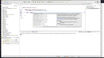 Java Programming tutorial 6 : Math class