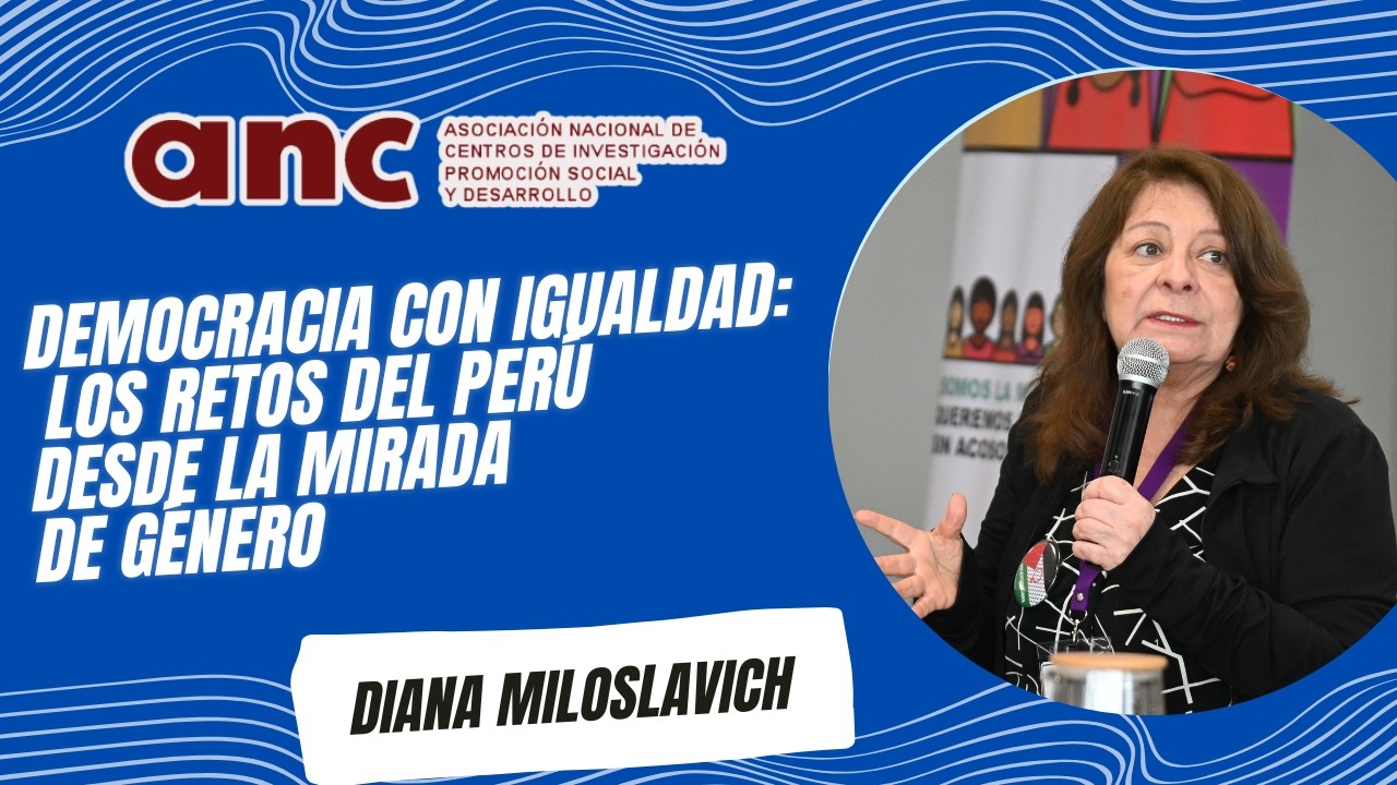 Democracia con igualdad: los retos del Perú desde la mirada de género