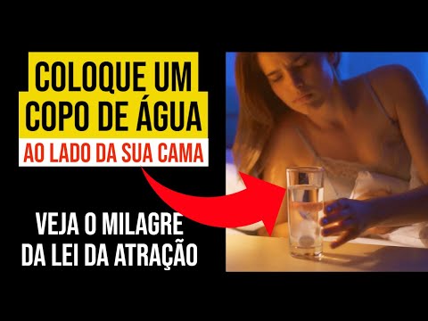 Vídeo: Copo De água De Cabeceira